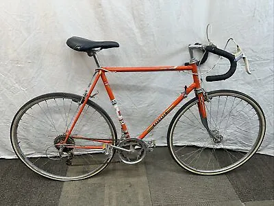 Vintage 1972 Peugeot Orange Record Du Monde 10 Speed Road Bike • $169