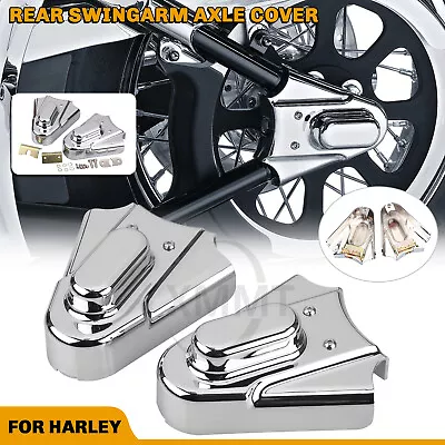 Motorcycle Rear Phantom Swingarm Axle Cover For Harley Heritage Springer Softail • $58.98