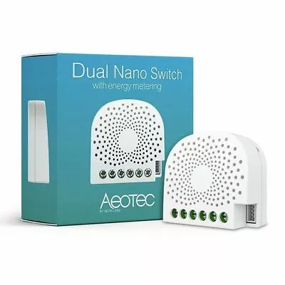 AEOTEC Dual Nano Switch InWall • $129.72