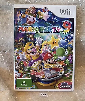 Mario Party 9 Nintendo Wii  Complete - Like New/excellent Condition- Pal • $75