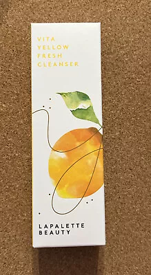 LAPALETTE BEAUTY Vita Yellow Fresh Facial Cleanser NEW SEALED 3.30 Oz RV $32#A4 • $8.96