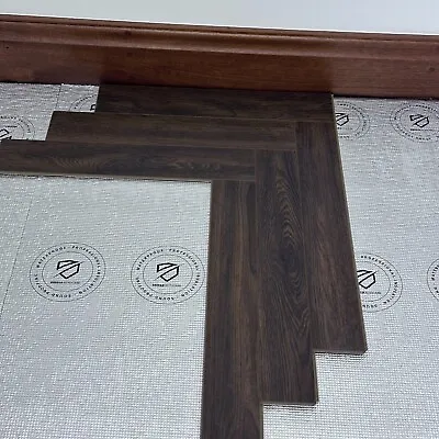 7mm Underlay Wood Laminate Floor Thermal Foil Insulation Home Loft Shed Garage • £270.95
