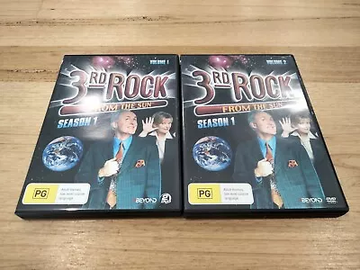 DVD 3rd Rock From The Sun Season 1 Vol 1 & 2 - 20 Episodes Region 4 • $22.22