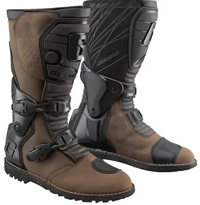 GAERNE G.Dakar Brown Gore-Tex Motorcycle Adventure Boot • $333.49