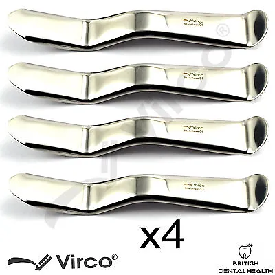 4X Dental Minnesota Cheek Retractors Tongue Lip Depressor Stainless Steel • £8.99