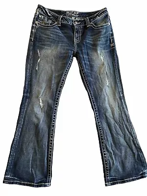 Miss Me The M Series Jeans 31 ￼ Easy Boot J05201B13 Dark Wash • $20