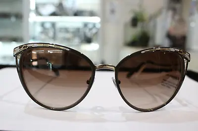 Bvlgari Women BV6083 Phantos Sunglasses Brown Gradient • $199