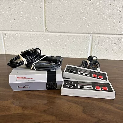 Nintendo NES Classic Edition Mini Console CLV-001 Complete W 2 Controllers • $30