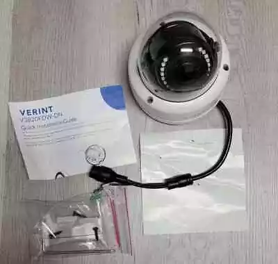 Verint V3820FDW-DN IP Outdoor Dome Camera 2MP 2.7mm-13.5mm White • $50