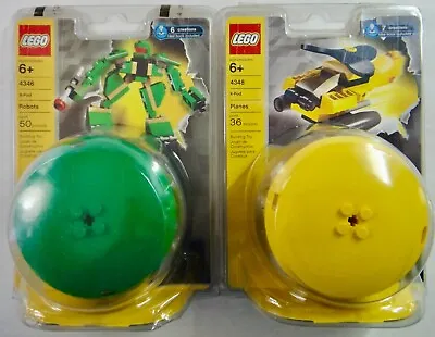 LEGO Creator X-Pod: Lot Of 2 (4346) Robo Pod & (4348) Aero Pod - NEW / Sealed • $39.99
