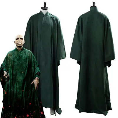 Lord Voldemort Costume Suit Cosplay Green Uniform • $36