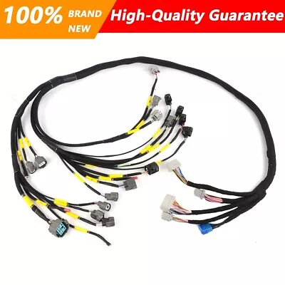 For Honda Civic Integra B16 B18 D16 OBD2 D&B-series Tucked Engine Harness VTEC • $84.99