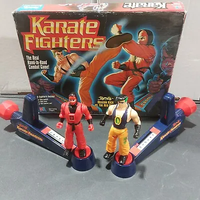 Karate Fighters “Dragon Kick Vs Red Ninja” 1994 Milton Bradley Original Box Read • $64.99