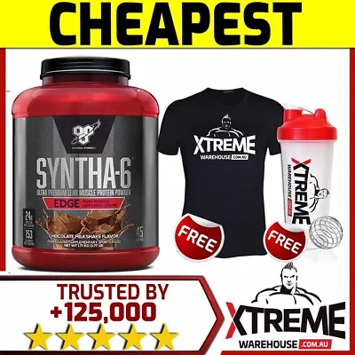 Bsn Syntha 6 Edge 4lb Vanilla// Premium Whey Protein Powder Lean Muscle Growth # • $99.95