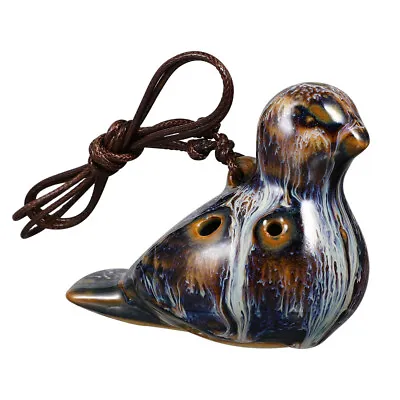 Ocarina Kids Didgeridoo Instrument Wooden Ocarina Scary Whistle • $12.25