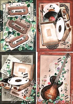 MUSICAL INSTRUMENTS Hunkydory Little Book Sample Pack LBK256 Matt Finish • £2.59