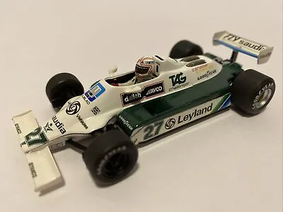 Minichamps TAG Saudia Williams FW07B Alan Jones Leyland F1 1:43 EX NO BOX AS-IS • $62