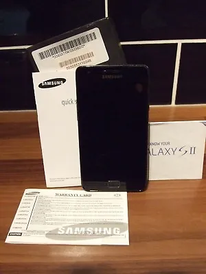 Samsung Galaxy S2 (SII) GT-I9100 – Boxed – Black. 16GB Version • £19.99