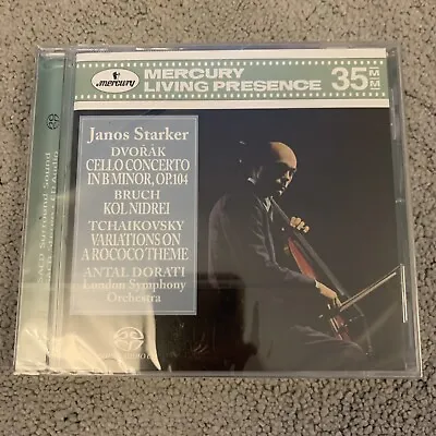 SACD Janos STARKER DVORAK BRUCH TCHAIKOVSKY Cello DORATI Mercury CD New Sealed • £49