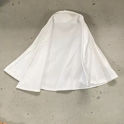 SU-DOOM-WH: 1/12 Fabric Wired Collar White Cape For Marvel Legends Dr. Doom • $19.99