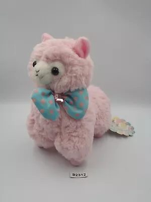 Alpaca Alpacasso Pink B2312  Amuse Plush 6  TAG Stuffed Toy Doll Japan • $14.29