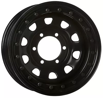 Extreme Wheels 4x4 Steel Wheel 15X8 6/139.7 23N Black D-locker 110.1 Black Bolts • $166.12