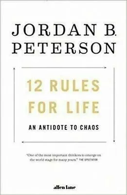 $23.84 • Buy 12 Rules For Life: An Antidote To Chaos By Jordan B. Peterson English Paperback