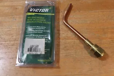 NIP Victor Welding Brazing Nozzle 1-W-1-CS Tip Series W-1 Tip Size 1 • $25