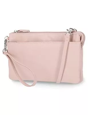  Brady RFID Wallet Purse Cell Phone Crossbody Bag For Women () Blush • $56.70