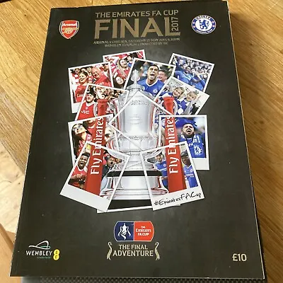 2017 FA CUP FINAL PROGRAMME - ARSENAL V CHELSEA Excellent Condition • £9.99