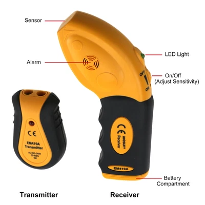 $28.34 • Buy 100~240V CIRCUIT BREAKER FINDER A Transmitter+a Receiver Non-contact Voltage Sen