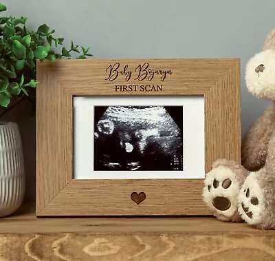 Personalised Baby First Scan Photo Frame FWINS-3 • £12.99