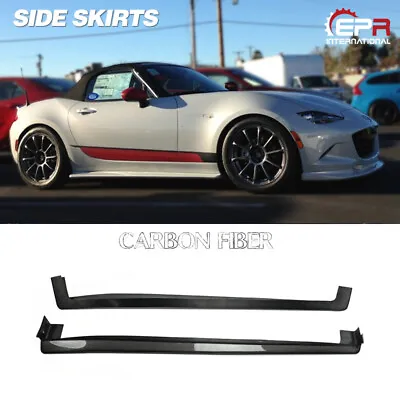 For MX5 ND5RC Miata Roadster Odula Type Carbon Fiber Side Step Side Skirt • $329