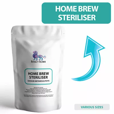 Home Brew Steriliser - Sodium Metabisulphite Safe Sterilising Equipment Cleaner  • £6.99