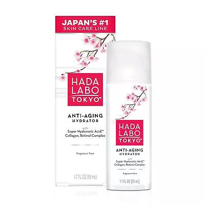 Hada Labo Tokyo Anti-Aging Hydrator 1.7 Fl. Oz - With Super Hyaluronic Acid And • $17.38