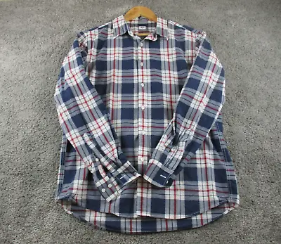 $19.99 • Buy Uniqlo Shirt Medium Button Down Collar - Cotton - Check Long Sleeve Adult