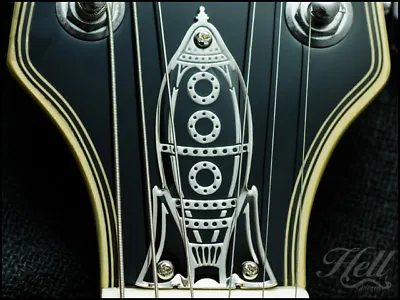  ROCK-IT  Diecast Truss Rod Cover. Fits Epiphone Les Paul SG And Many More • $18.99