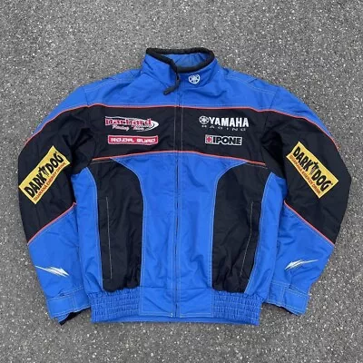 Rare Yamaha Racing Jacket Coat Blue - (m) • £99.95