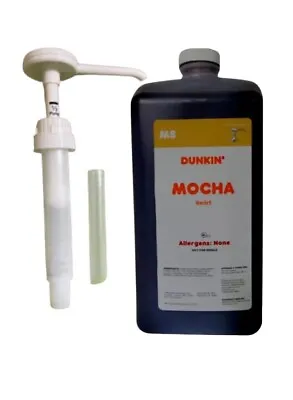 Dunkin Donuts Mocha Swirl 64 Oz Jug With Pump • $54.99