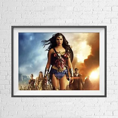 DC COMICS SUPERHERO WONDER WOMAN POSTER PICTURE PRINT Sizes A5 To A0 **NEW** • $16.95