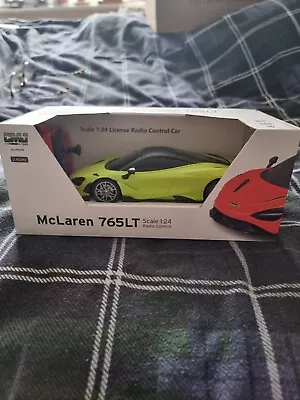 CMJ RC Cars Mclaren 765LT Remote Control Car- Scale 1:24 With LED Headlights- • £10