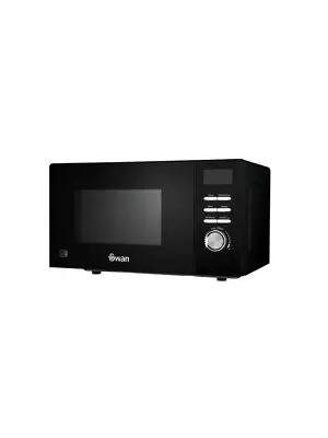 Swan Digital Microwave Oven 20L 700W - Black • £50.95