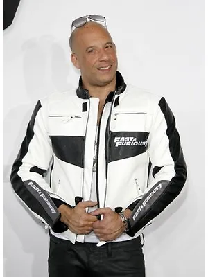 Fast And Furious 7 Dominic Toretto Vin Diesel Jacket Biker Jacket • $79.99