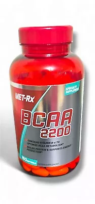 MET-Rx BCAA 2200 Amino Acid Supplement Muscle Recovery 180 Softgels  • $24.99