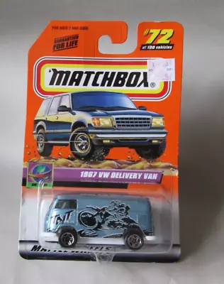 Matchbox 1967 VW Volkswagen Delivery Van #72 TNT On Tour Motocross Racing • $11.98