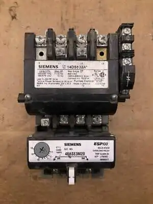 Siemens Furnas 14DS+32A Size 1 Magnetic Motor Starter 27A 7.5/10HP 600V W/ Relay • $133.97