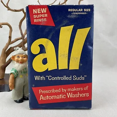 ALL Vintage Unopened Box Of Laundry Detergent New Super Rinse  Controlled Suds  • $74.99