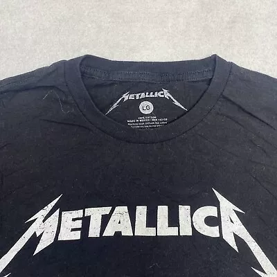 Metallica Band Tee Thrifted Vintage Style Size L • $17.50