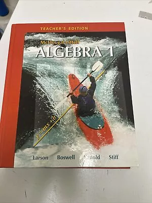 McDougal Littell Algebra 1  Teacher S Edition 2007 Book School Math • $49.99