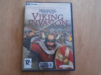 Medieval Total War: Viking Invasion Expansion Pack PC-CD • £5